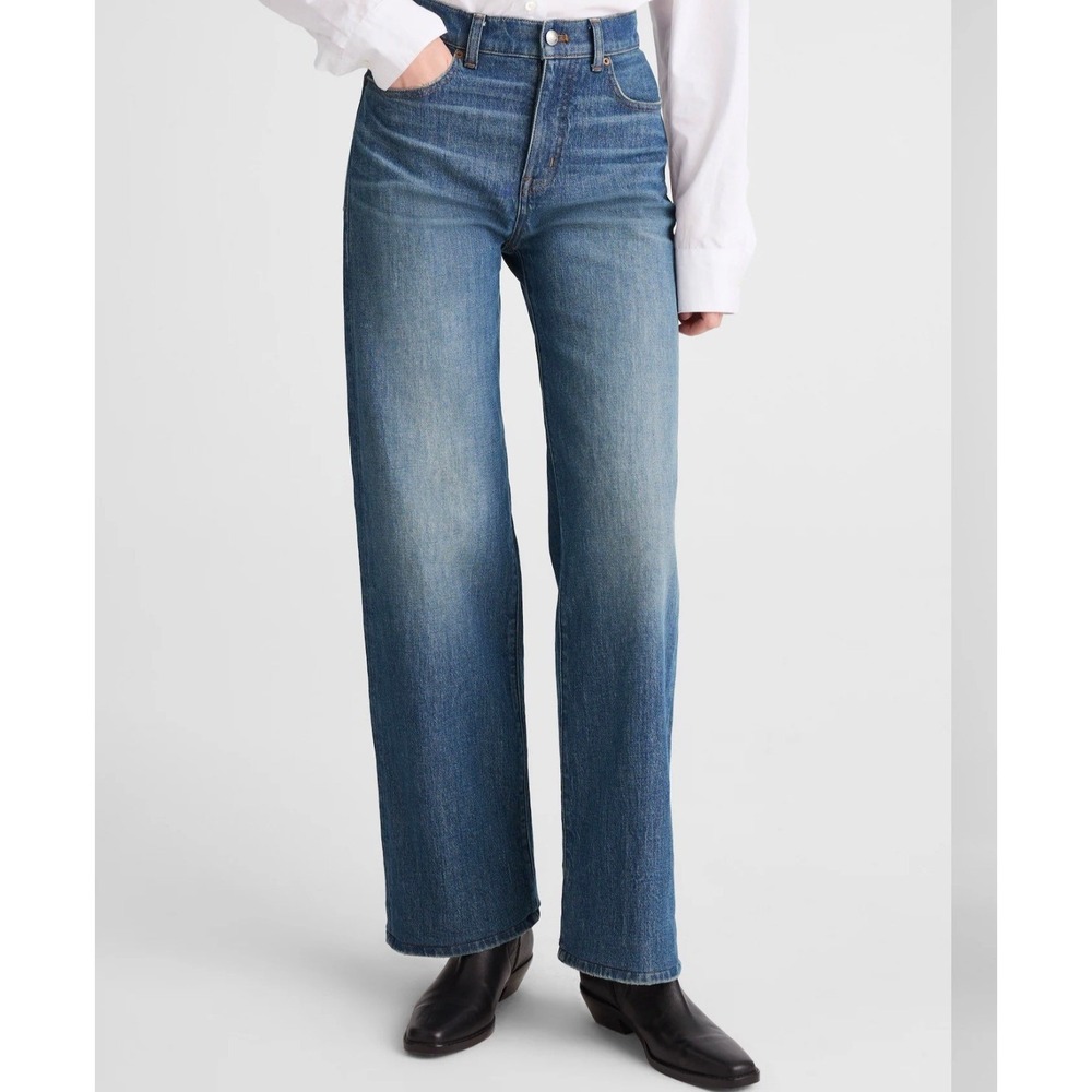 Madewell The Perfect Vintage Jean‎ Medium Wash High Rise Tapered Denim 27